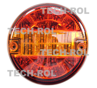 Lampa zespolona diodowa tylna, uniwersalna, kierunkowskaz, pozycja, stop, 12V / 24V L2203 produkt standard