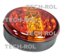 Lampa zespolona diodowa tylna, uniwersalna, kierunkowskaz, pozycja, stop, 12V  24V L2203 Produkt Standard.2.png
