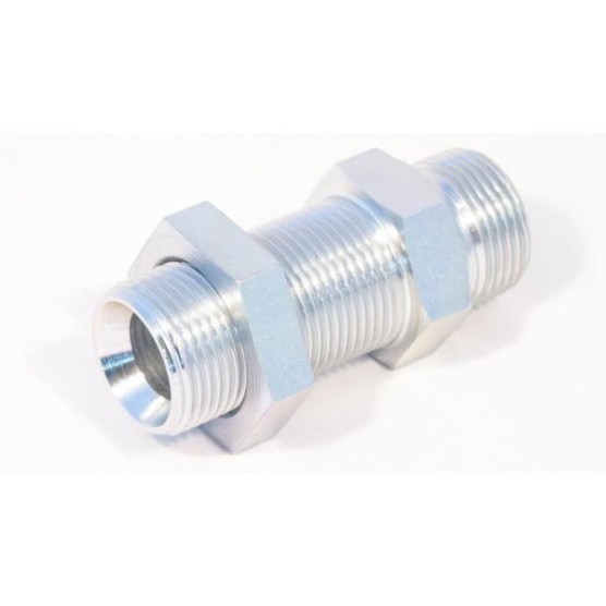 Złącze hydrauliczne BB 22x1/2 CAL-METR BSP  grodziowa długa