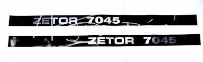 Znak Zetor 7045 komplet