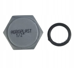 Zaślepka belki (lancy), gwint 1/2 cala; opryskiwacz; 224682 Agroplast