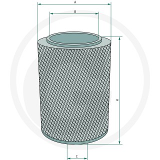 Filtr powietrza wewnętrzny hifi AF1842 CF800 AF1842
