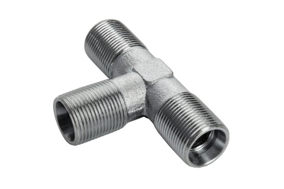 Trójnik bbb 18x18x18 hydrauliczny gwint metryczny 1,5x1,5x1,5 (długi)