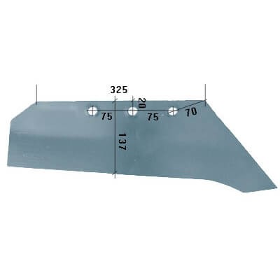 Lemiesz pługa gassner SS1080 prawy