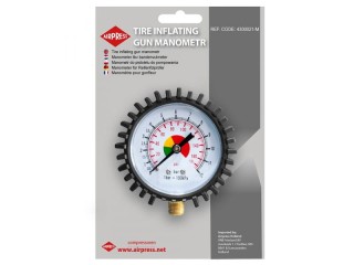 Manometr pistoletu do pompowania 1/4 cala
