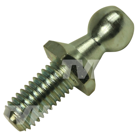 Końcówka na kulki M8 X 16, L=34mm sprężyna gazowa  Bepco 70/877-23