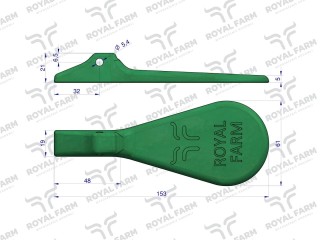 Język poidła RF-20908101 RF-20908106 royal farm