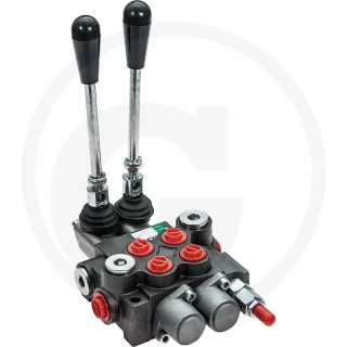 Rozdzielacz hydrauliczny 2 sekcyjny 40l z jedną sekcją pływającą 66787000930