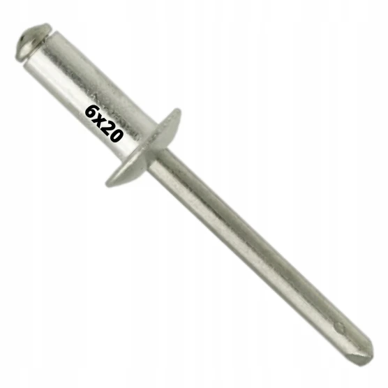Nit zrywalny aluminium 6x20 AL/ST