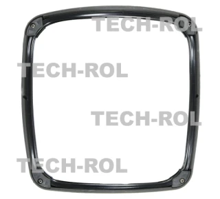 Lusterko ciągnikowe uniwersalne, panoramiczne, podgrzewane, 202 mm / 198 mm, obejma 18 mm - 32 mm, New Holland, Massey Ferguson, Farmtrac, Case, John Deer, Fendt, Claas LS7027E Solus