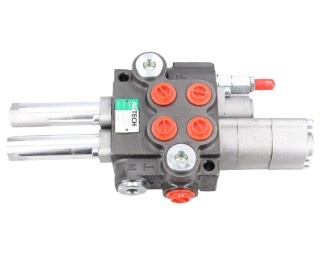 Rozdzielacz hydrauliczny 2 sekcyjny sterowany linkami Z sekcją pływającą 66787000928