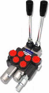 Rozdzielacz hydrauliczny 2-sekcyjny 40L, 1 sekcja pływająca; 02P40A1K16GkZ1-11 amberline hydraulics