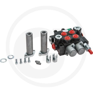 Rozdzielacz hydrauliczny 2 sekcyjny 40l sterowany linkami 66787000934