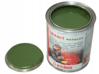 Farba Lakier zielona Fendt starsza wersja RAL6300 1 litr Granit Nopolux 27012097
