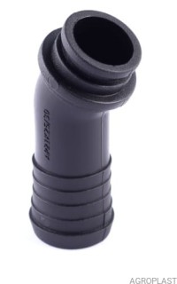 Kolano fi 25 kąt 30 mocowane nakrętką 1CAL ap21k25/30 agroplast 221285