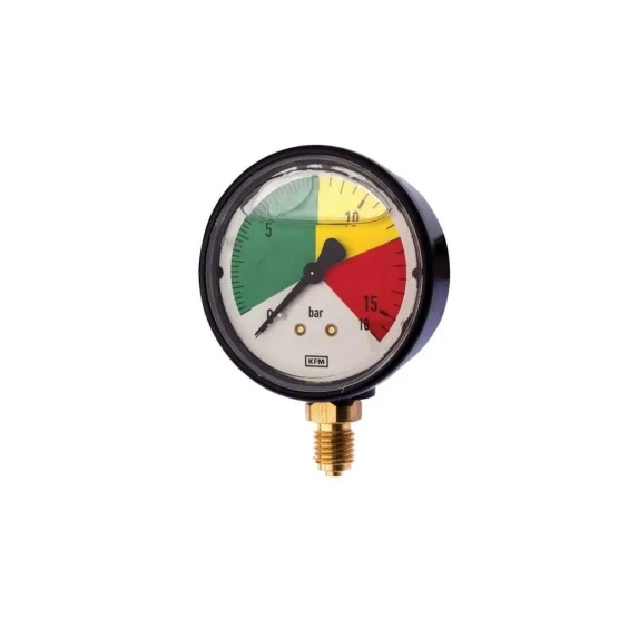 Manometr opryskiwacza glicerynowy 0-16 bar gwint 12x1,5 mocowanie dolne Fi-63 KMF 12027871