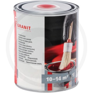 Farba Lakier czerwona rubinowy RAL3003 1 litr Granit Nopolux 27012319