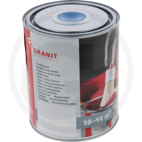 Farba Lakier niebieski Rabe Werk RAL5703 1 litr Granit Nopolux 27012284