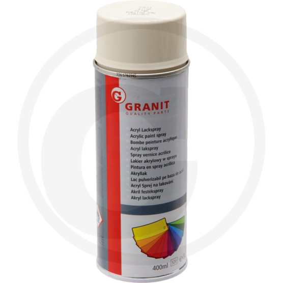 Farba Spray biały New Holland 400ml Granit 27077041