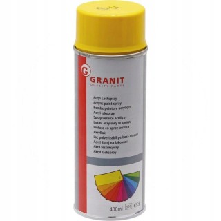 Farba Spray zółty John Deere 400ml Granit 27077047