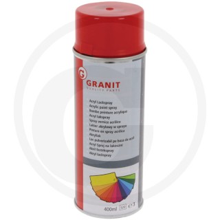 Farba spray czerwony Pöttinger RAL3020 400ml Granit 27077018