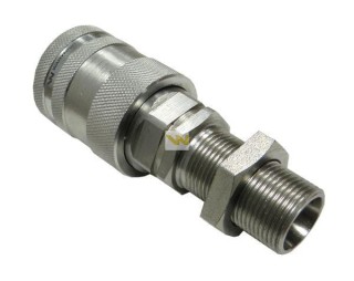 Szybkozłącze hydrauliczne gniazdo euro M22x1.5 gwint zewnętrzny long długie (9100822GL) (ISO 7241-A) Waryński