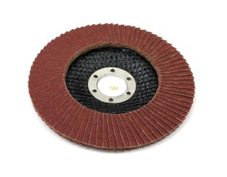 Tarcza do szlifierki 125 mm lamelkowa z elektrokorundem GR120  Waryński WMA334