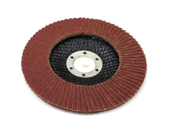 Tarcza do szlifierki 125 mm lamelkowa z elektrokorundem GR120  Waryński WMA334