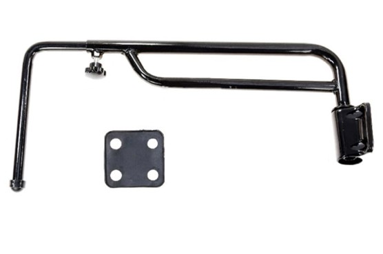 Ramię, wspornik lusterka uniwersalny, z regulowanym wysięgnikiem od 480 mm do 730 mm, mocowanie lusterka na obejmę WLC12 solus