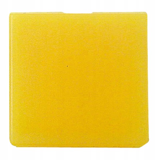 Wkładka przełącznika zaślepka żółta 4559XT 713630031