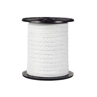 Taśma elektryzatora 40mm 200m biała