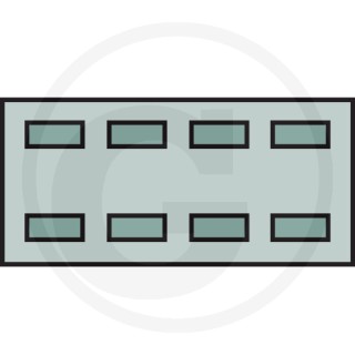 Obudowa wtykowa przewódów elektrycznych 8 pin 50750290284