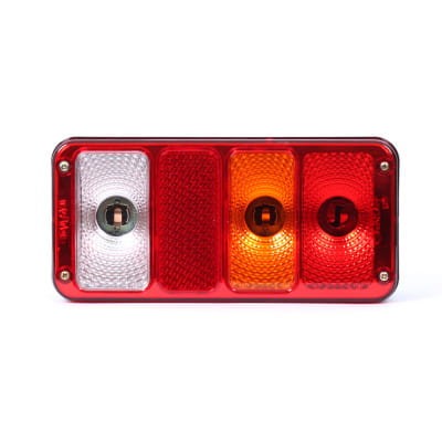 Lampa zespolona tylna prawa kierunkowskaz pozycja stop cofanie 12/24V W29P waś