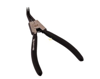 Szczypce do pierścieni osadczych 180 mm zewnętrzne wygięte Waryński WMP107