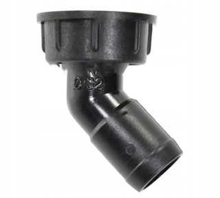 Kolano fi-32mm, kąt 30-stopni z nakrętką do filtra ssawneogo, typ Biardzki, Opryskiwacz; B13241 Tolmet