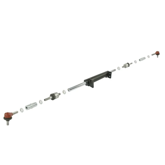 Cylinder siłownik hydrauliczny wspomagania Ursus C-385, 912 i innych pochodnych bez przedniej osi napędowej