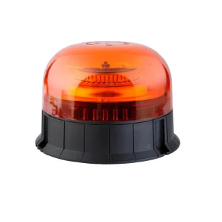 Lampa błyskowa Smooth 45x LED magnes 2 błyski przewód spiralny z wtyczką gniazda zapalniczki ALR0101