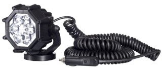 Lampa robocza HOR73, diodowa 12/24V (przewód spiralny 8m, wtyczka do zapalniczki,magnes) LRD980