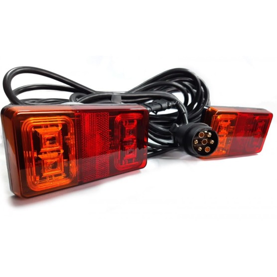 Zestaw lamp tylnych L2295 + przewód 7,5m L2295-Z
