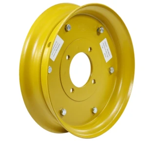 Półobręcze - komplet dwóch półobręczy 400x10 (lewa+prawa) ze śrubami, grubość - 2 mm, Zgrabiarka PZK; 5211000310 Univversal