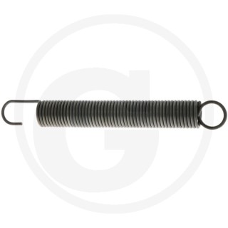 Sprężyna naciągowa wew.-Ø = 27 mm Ø drutu = 4 mm długość = 206 mm