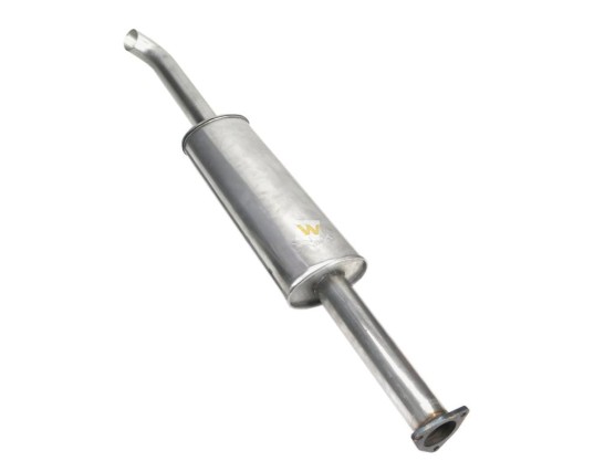 Tłumik C-385 TURBO 1676mm 9.8kg  inox gięty wylot Waryński  89014040IW