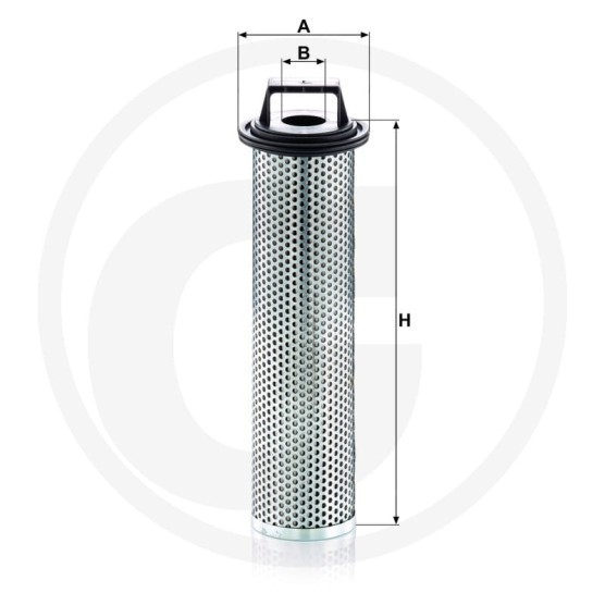Filtr oleju hydraulicznego HD7002 Mann Filter