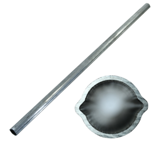 Rura cytryna zewnętrzna 41,3x48/3mm długość 129,4 cm, do wałów X Kardan o długości 1410mm X Kardan