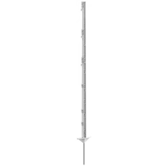 Palik plastik wysokość 125 cm (z bolcem 140 cm) z dwoma stopkami, element ogrodzenia elektrycznego; 11-1020 11-1021 Produkt krajowy