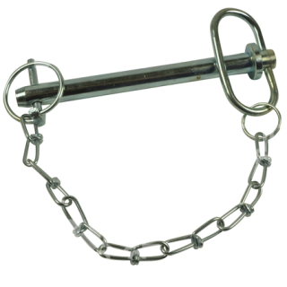 Sworzeń prosty 16x160 Z uchem I zabezpieczeniem Bepco 68/8115-66