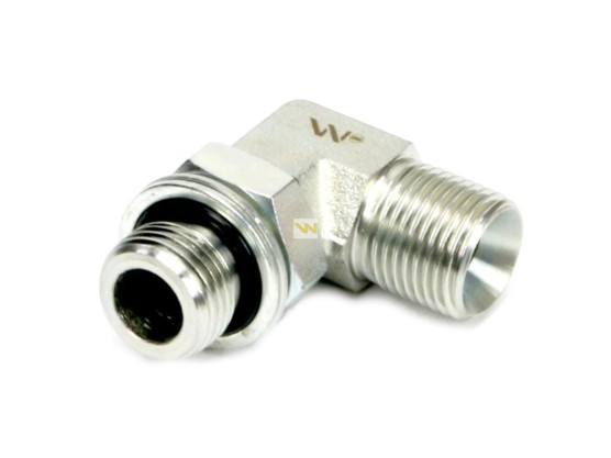 Kolanko hydrauliczne nastawne calowe BB 1/2" x 1/2" BSP z regulacją Waryński
