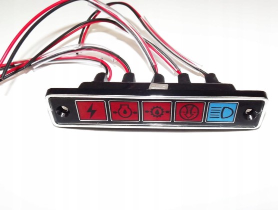 Panel kontrolek mf kpl Z żarówkami 1663555M92