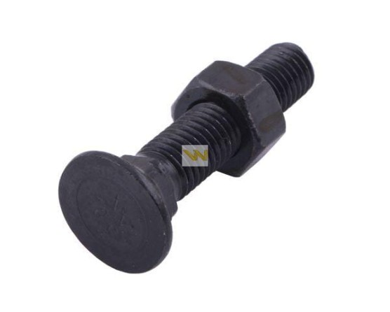 Śruba płużna kwadrat M12x55 mm kl.10.9 podsadzana D 608 Waryński