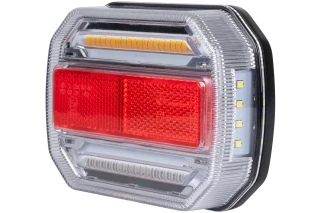 Lampa tylna zespolona  diodowa lewa 12/24V kierunek pozycja stop TT.12018L